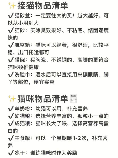 新宠到家！新手养猫必备检查清单