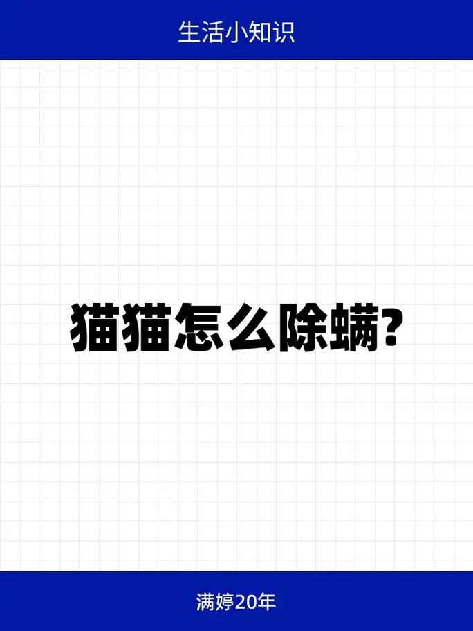 驱除家猫螨虫的全面指南