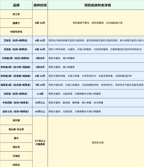 科学安排，让毛孩子健康无忧——猫咪疫苗接种时间指南